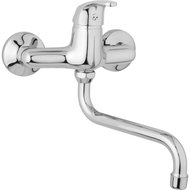JB Sanitary Slim Wall-mounted sink mixer with T-handle 200 mm, 150 mm, chrome, A103530 - Tap