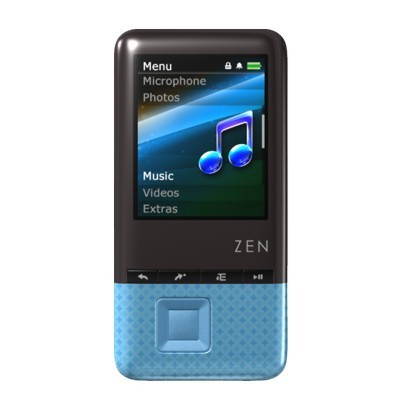 CREATIVE ZEN Style 100 8GB Blue - MP3 Player - Hauptbild