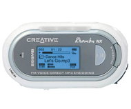 Creative Rhomba NX 256MB, MP3/ WMA player, FM tuner, velký LCD display, USB - MP3 Player