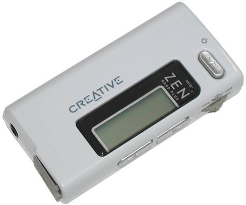 Creative Zen Nano Plus FM 256MB šedý (grey), MP3/ WMA přehrávač, FM tuner, dig. záznamník, USB2.0 - MP3 Player - Main image