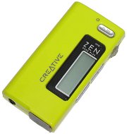 Creative Zen Nano Plus FM 512MB zelený (green), MP3/ WMA přehrávač, FM tuner, dig. záznamník, USB2.0 - MP3 Player
