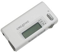 Creative Zen Nano Plus FM 512MB bílý (white), MP3/ WMA přehrávač, FM tuner, dig. záznamník, USB2.0 - MP3 Player