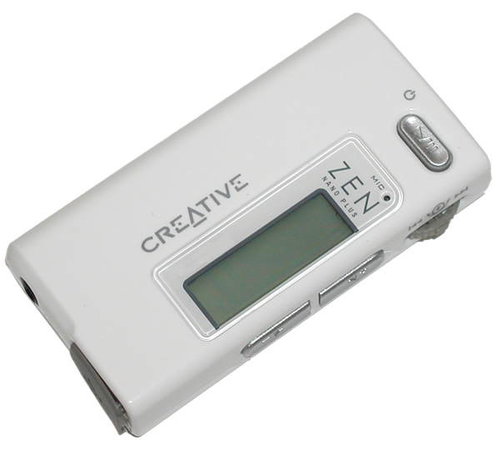Creative Zen Nano Plus FM 1GB bílý (white), MP3/ WMA přehrávač, FM tuner, dig. záznamník, USB2.0 - MP3 Player - Main image