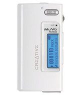 Creative MuVo N200 Micro 128MB bílý (white), MP3/ WMA přehrávač, FM tuner, dig. záznamník, USB2.0 - MP3 Player