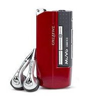 Creative MuVo MIX 128MB - červený (red), MP3/ WMA player, USB2.0 - MP3 Player