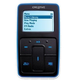 Creative ZEN Micro HDD 5GB černý (black), MP3/ WMA player, LCD display, USB2.0 - MP3 Player - Main image