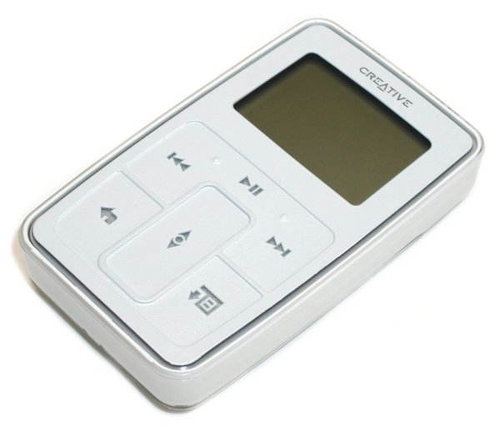 Creative ZEN Micro HDD 5GB bílý (white), MP3/ WMA player, LCD display, USB2.0 - MP3 Player - Main image