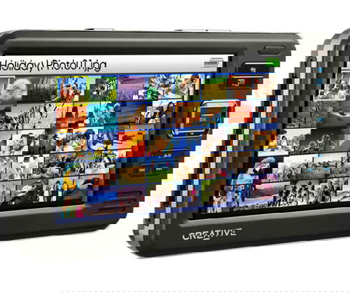 Creative ZEN VISION W HDD 60GB, černý (black), MP3/ WMA/ WMV/ DivX/ XviD přehrávač, LCD display, FM  - MP3 Player - Main image