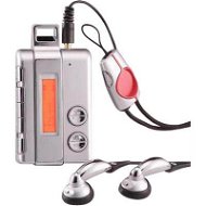 QStarz 256MB - stříbrný (silver) MP3/ WMA/ WAV přehrávač, Bluetooth headset/ adaptér, dig. záznamník - MP3 Player