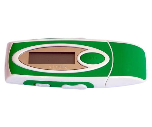Xtreme 1GB - zelený (green) MP3/ WMA/ WAV přehrávač, FM tuner, dig. záznamník, CZ menu, USB2.0 - MP3 Player - Main image