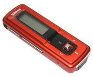 Přenosný MP3 přehrávač TrekStor i.Beat sweez 2GB červený - MP3 Player