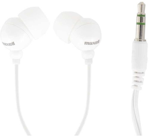 Maxell 303438 PLUGZ bílá - Sluchátka - Hlavní obrázek