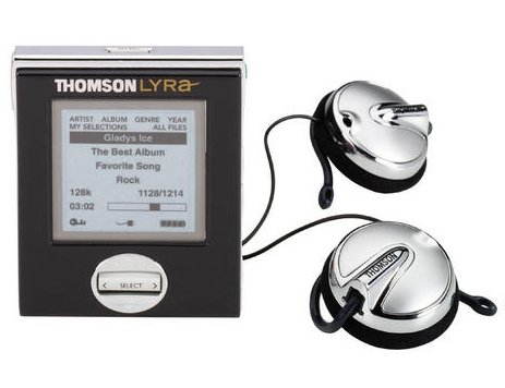 THOMSON LYRA PDP2845, 40GB HDD, MP3/ WMA přehrávač, FM Tuner, sluchátka, USB 2.0 - MP3 Player - Main image