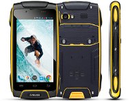 EVOLVEO StrongPhone Q8 LTE schwarz-gelb - Handy