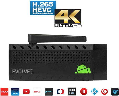 EVOLVEO Android Stick Q3 4K - Multimedia Centre - Main image