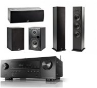 DENON AVR-S650H Black + Polk Audio T15 + T30 + T50 Speaker System - Home Theatre