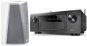 DENON AVR-X4300-Lautsprechersystem schwarz + weiß HS2 HEOS 1 - AV-Receiver