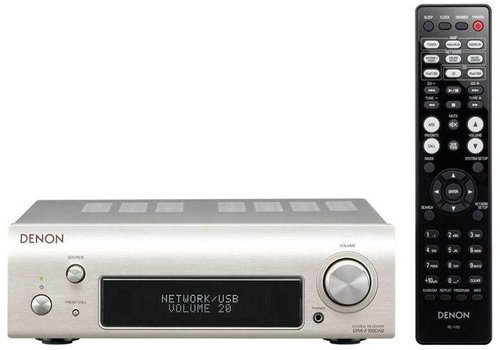 DENON DRA-F109DAB silver - Stereo Receiver - Main image