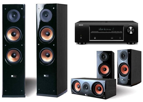 DENON AVR-1513 + PURE ACOUSTIC SUPERNOVA 5 - Stereo Receiver - Main image