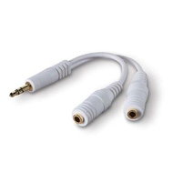 QCP audio 1x 3.5mm jack (M) - 2x 3.5mm jack (F) - Redukce