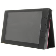 ALBUM red aluminium/ black leather - Digital Photo Album