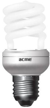  ACME Half Spiral 15W E27 Long Life  - Bulb - Main image