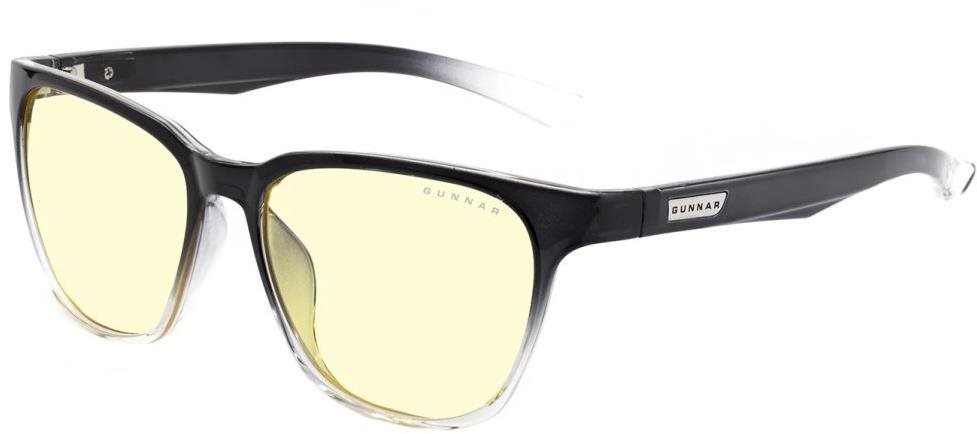 GUNNAR Berkeley Fade Onyx, borostyánszín lencse