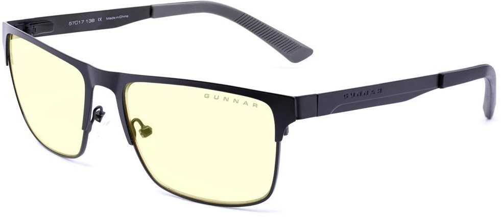 GUNNAR Pendleton Slate, borostyánszín lencse
