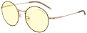 GUNNAR Ellipse Blackgold, borostyánszín üveg - Monitor szemüveg