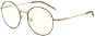 GUNNAR Ellipse Blackgold, víztiszta lencse - Monitor szemüveg