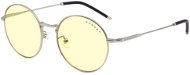 GUNNAR Ellipse Silver, borostyánszín üveg - Monitor szemüveg