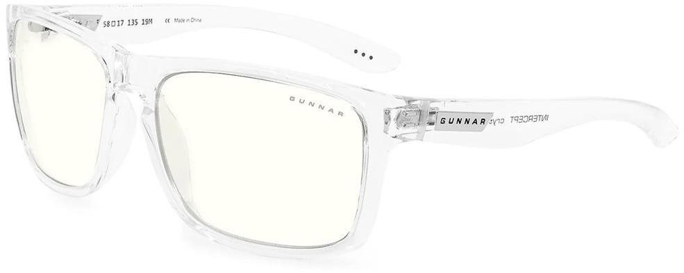 GUNNAR Intercept Crystal, víztiszta lencse