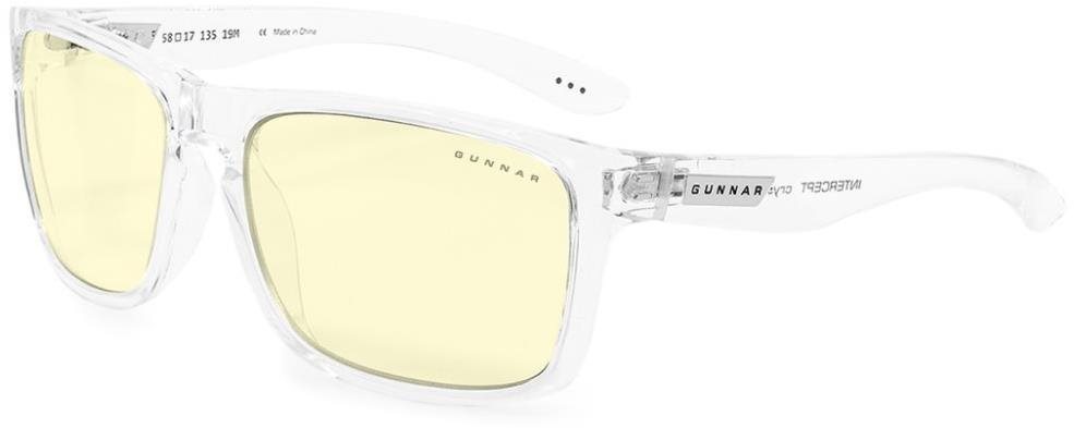 GUNNAR Intercept Crystal, borostyánszínű lencse