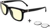 GUNNAR Cupertino Onyx Clear + Amber - Computer Glasses