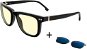 GUNNAR Cupertino Onyx Amber + Sun - Monitor szemüveg