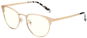 GUNNAR APEX GOLD CLEAR - Computerbrille