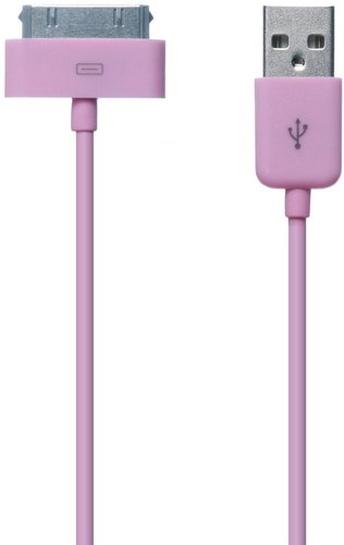 CONNECT IT CI-100 Sync & Charge Apple pink - Data Cable - Main image