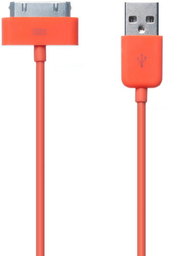 CONNECT IT CI-102 Sync & Charge Apple orange - Data Cable - Main image
