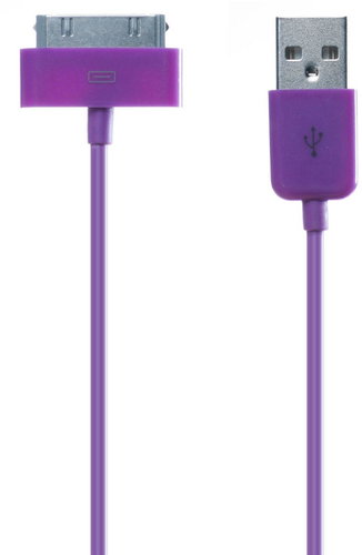 CONNECT IT CI-103 Sync & Charge Apple purple Main image CONNECT IT CI-103 Sync & Charge Apple purple - Data Cable - Main image