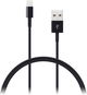 Dátový kábel CONNECT IT Wirez Lightning Apple 1m čierny - Datový kabel