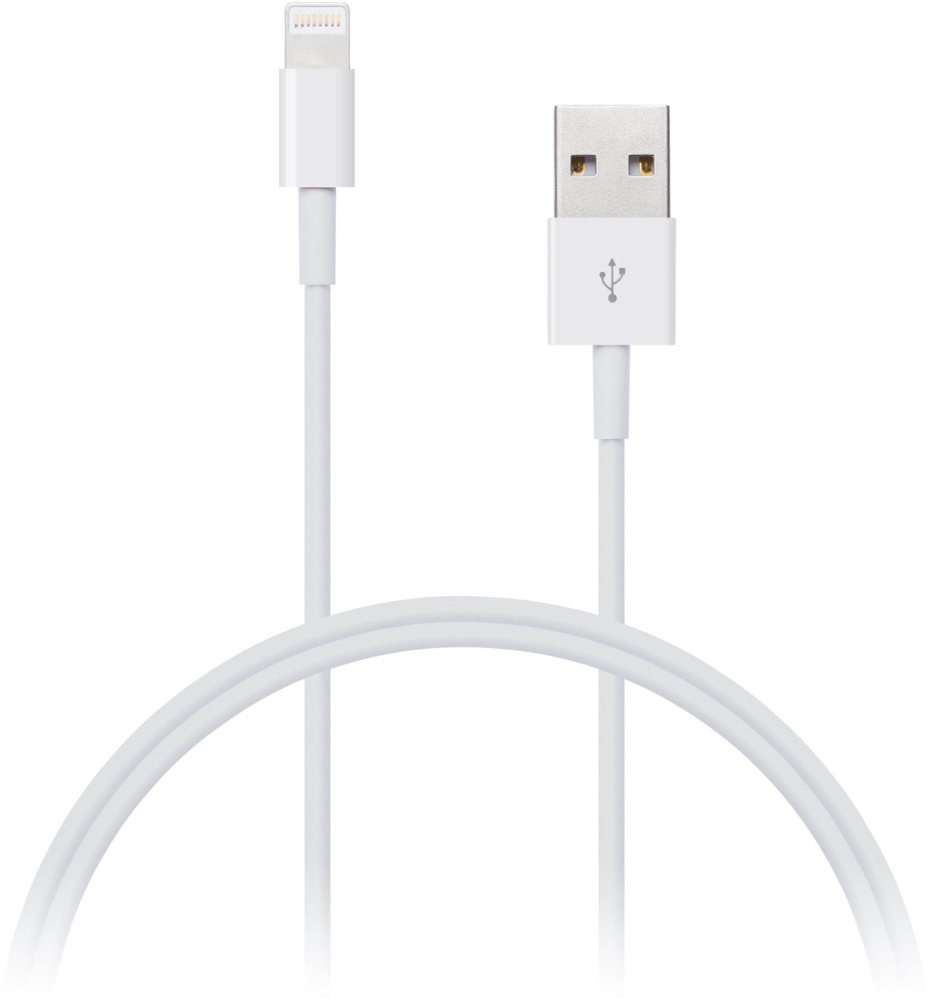 CONNECT IT Wirez Apple Lightning 2m, fehér