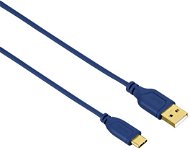 Hama Flexi-Slim USB-C 0.75m modrý - Dátový kábel
