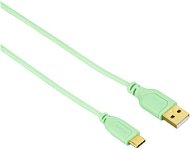 Hama Flexi-Slim USB-C 0.75m zöld - Adatkábel