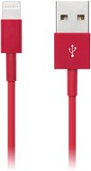 CONNECT IT Colorz Lightning Apple 1m červený - Dátový kábel