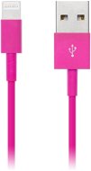 CONNECT IT Colorz Lightning Apple 1 m rózsaszín - Adatkábel