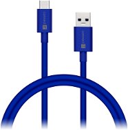 CONNECT IT COLORZ USB-C (3.1 Gen 1) kábel, 1 m kék - Adatkábel
