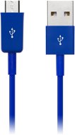 CONNECT IT Colorz Micro USB 1 m modrý - Dátový kábel