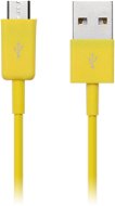 CONNECT IT Colorz Micro USB 1 méteres, sárga - Adatkábel