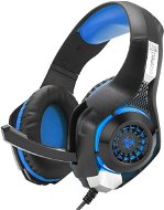 Herní sluchátka CONNECT IT CHP-4510-BL Gaming Headset BIOHAZARD modrá - Herní sluchátka