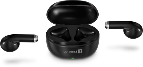 CONNECT IT True Wireless SonicBass, schwarz Hauptbild CONNECT IT True Wireless SonicBass, schwarz - Kabellose Kopfhörer - Hauptbild
